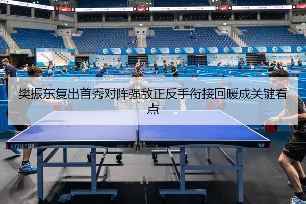 樊振东复出首秀对阵强敌正反手衔接回暖成关键看点